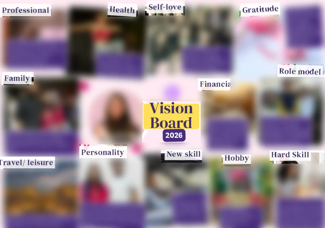 Participant vision board 1