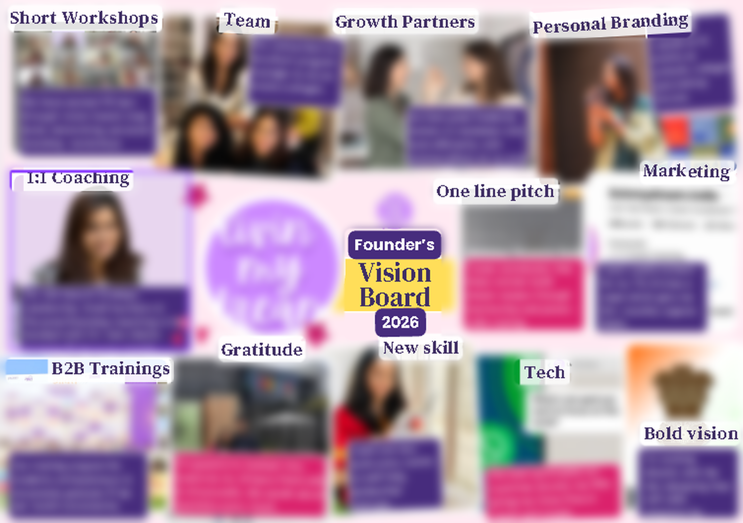 Participant vision board 2